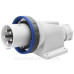 Стаціонарна вилка 90° GEWISS IP67 2P+E 63A 230В (GW61448)