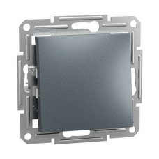 Вимикач Schneider Asfora сталь 1кл ( EPH0100162 )