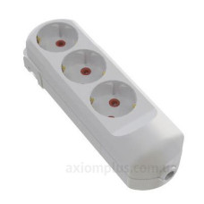 Колодка Neomax на 3 гнізда з заземленням (NX501300) Колодка Neomax на 3 гнізда з заземленням (NX501300)