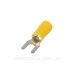 Вилковий наконечник E.Next e.terminal.stand.sv.1,25.5.yellow 0.5-1.5 кв.мм жовтий (s2036009)
