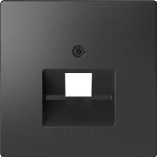Центральна накладка Schneider Electric D-Life MTN4521-6034 RJ45 антрацит Центральна накладка Schneider Electric D-Life MTN4521-6034 RJ45 антрацит