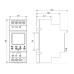Цифрове реле контролю напруги FRV15 3 200-500V 1С/О Промфактор ( FRV15 3 )