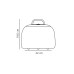 Світильник вуличний портативний Nordlux 2018003003 Kettle To-Go LED 1x5W 2700K 300Lm IP65 чорний