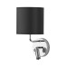 Бра, настінний світильник TK Lighting 4232 Richi E27+G9 1+1x15W+8W IP20 чорний