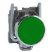 Металева кнопка Schneider Electric XB4BA31 Harmony XB4 зелена