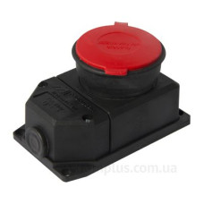 Силовий роз'єм E.Next e.socket.rubber.315.25