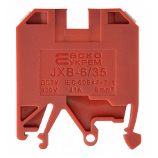 Клемник JXB 6/35 червоний ACKO ( A0130010035 ) Клемник JXB 6/35 червоний ACKO ( A0130010035 )