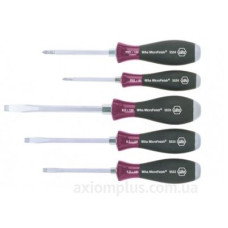 Набір шліцевих викруток Wiha W29138 MicroFinish/Philips (5шт)