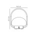 Світильник вуличний портативний Nordlux 2018145003 Sponge To Go LED 1x4.8W 2700K 300Lm IP65 чорний