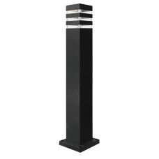 Вуличний світильник Goldlux 316189 Teksas E27 1x12W IP44 графітовий