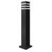 Вуличний світильник Goldlux 316189 Teksas E27 1x12W IP44 графітовий