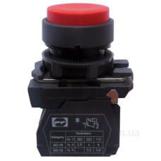Кнопка Promfactor FP5-AL42 1NC червона (FP5-AL42)