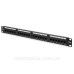 Патч-панель Digitus DN-91524U 19'' 1U 24 порти 5e UTP у зборі Патч-панель Digitus DN-91524U 19'' 1U 24 порти 5e UTP у зборі