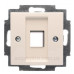 Накладка комп'ютерної розетки ABB Basic 55 2561-92-507 (слонова кістка)