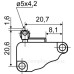 Кінцевий міні-вимикач Аско-Укрем V-15-51C25 (A0050040019)