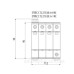 Обмежувач перенапруги ETI 002440395 ETITEC C T2 275/20 (4+0) 4p