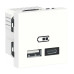 Розетка Schneider Unica NEW біла USB type A + type C 2.4 А 2 мод. ( NU301818 )