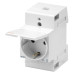 Розетка на DIN-рейку GEWISS 2P+E 250В/16А 2,5M з кришкою (GW96523)