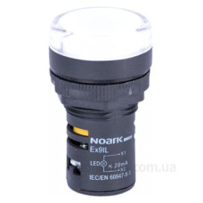 Сигнальний індикатор NOARK Ex9IL 2R w виступаючий 24В AC/DC білий (105463) Сигнальний індикатор NOARK Ex9IL 2R w виступаючий 24В AC/DC білий (105463)