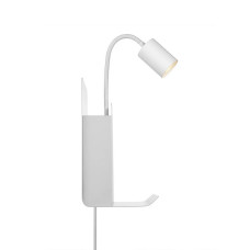 Бра, настінний світильник Nordlux 2112551001 Roomi GU10 1x8W IP20 білий