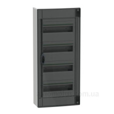 Навісний щит Schneider Electric PrismaSeT XS LVSXR413 4 ряди 52М димчасті двері