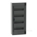 Навісний щит Schneider Electric PrismaSeT XS LVSXR413 4 ряди 52М димчасті двері