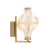 Бра, настінний світильник TK Lighting 18218 Elva LED 1x8W 3000K 1032Lm IP20 латунний