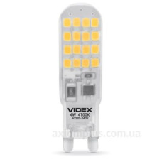 Cіліконова LED лампа Videx G9S G9 4Вт 4100K (VL-G9S-04224)