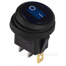 Перемикач Аско-Укрем KCD1-8-101NW BL/B (0-I) IP65 з підсвічуванням круглий синій (A0140040077) Перемикач Аско-Укрем KCD1-8-101NW BL/B (0-I) IP65 з підсвічуванням круглий синій (A0140040077)