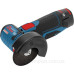 Акумуляторна кутова шліфувальна машина Bosch Professional GWS 12V-76 2x30 Ач (06019F200B)