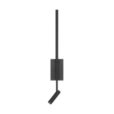 Бра, настінний світильник Kloodi WA-KELLY 634 3K BK LED 2x9W+3W 150Lm IP20 чорний