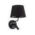 Бра, настінний світильник TK Lighting 11392 Maja E27+G9 1+1x15W+8W IP20 чорний