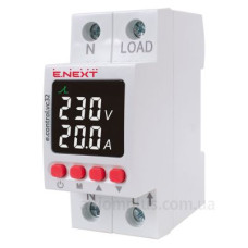 Реле контролю напруги E.Next e.control.vc32 з індикацією 32А (p0690028) Реле контролю напруги E.Next e.control.vc32 з індикацією 32А (p0690028)