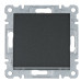Вимикач Hager WL0113 Lumina 10АХ/230В (чорний)
