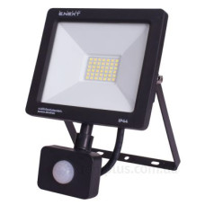 Світлодіодний прожектор E.Next e.LED.flood.stand.sensor.30.6000 30Вт 6000К з датчиком руху Світлодіодний прожектор E.Next e.LED.flood.stand.sensor.30.6000 30Вт 6000К з датчиком руху
