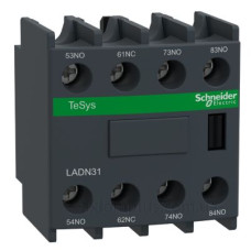 Блок допоміжних контактів Schneider Electric LADN31 3NO + 1NC Блок допоміжних контактів Schneider Electric LADN31 3NO + 1NC