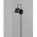 Бра, настінний світильник Nordlux 2120601003 Angle GU10 1x25W IP20 чорний