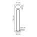 Торшер Nordlux 2120074035 Shapes E27 1x15W IP20 латунний