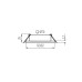 Точковий світильник Kanlux 22434 Dalla GU10/GU5.3 1x10W IP20 чорний