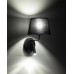 Бра, настінний світильник TK Lighting 11392 Maja E27+G9 1+1x15W+8W IP20 чорний