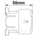 Контактор Schrack LZDM0913 Cubico Mini 230В AC 1НВ 4кВт 9А 3Р