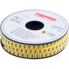 Кабельний маркер E.Next e.marker.stand.2.4.8 2-4 кв.мм 8 500шт (s2037067) Кабельний маркер E.Next e.marker.stand.2.4.8 2-4 кв.мм 8 500шт (s2037067)