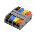 Клема швидкого монтажу прохідна DF-2-XM/2-4A ACKO ( A0130010221​ )