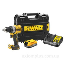 Безщітковий дриль-шурупокрут DeWALT DCD800E1T XR Li-Ion PowerStack 18В 1,7Аг 90Нм патрон 13мм