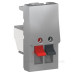 Аудіорозетка Schneider Electric NU348730 1М (алюміній)
