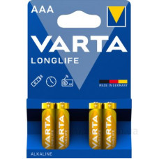 Батарейка лужна Varta Longlife AAA (блістер 4шт) Батарейка лужна Varta Longlife AAA (блістер 4шт)