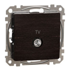 Кінцева TV-розетка 4дБ Schneider Electric Sedna Design & Elements венге SDD181471