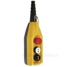 Пульт управління EMAS PV3E30B4 на 3 кнопки (2 кнопки + аварійний стоп D=30mm) 2 швидкості