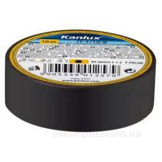 Стрічка ізоляційна KANLUX IT-1/10-B (01257) чорного кольору