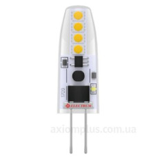 Світлодіодна лампочка Electrum Si LC-6 2Вт G4 3000K 12В (A-LC-0907)